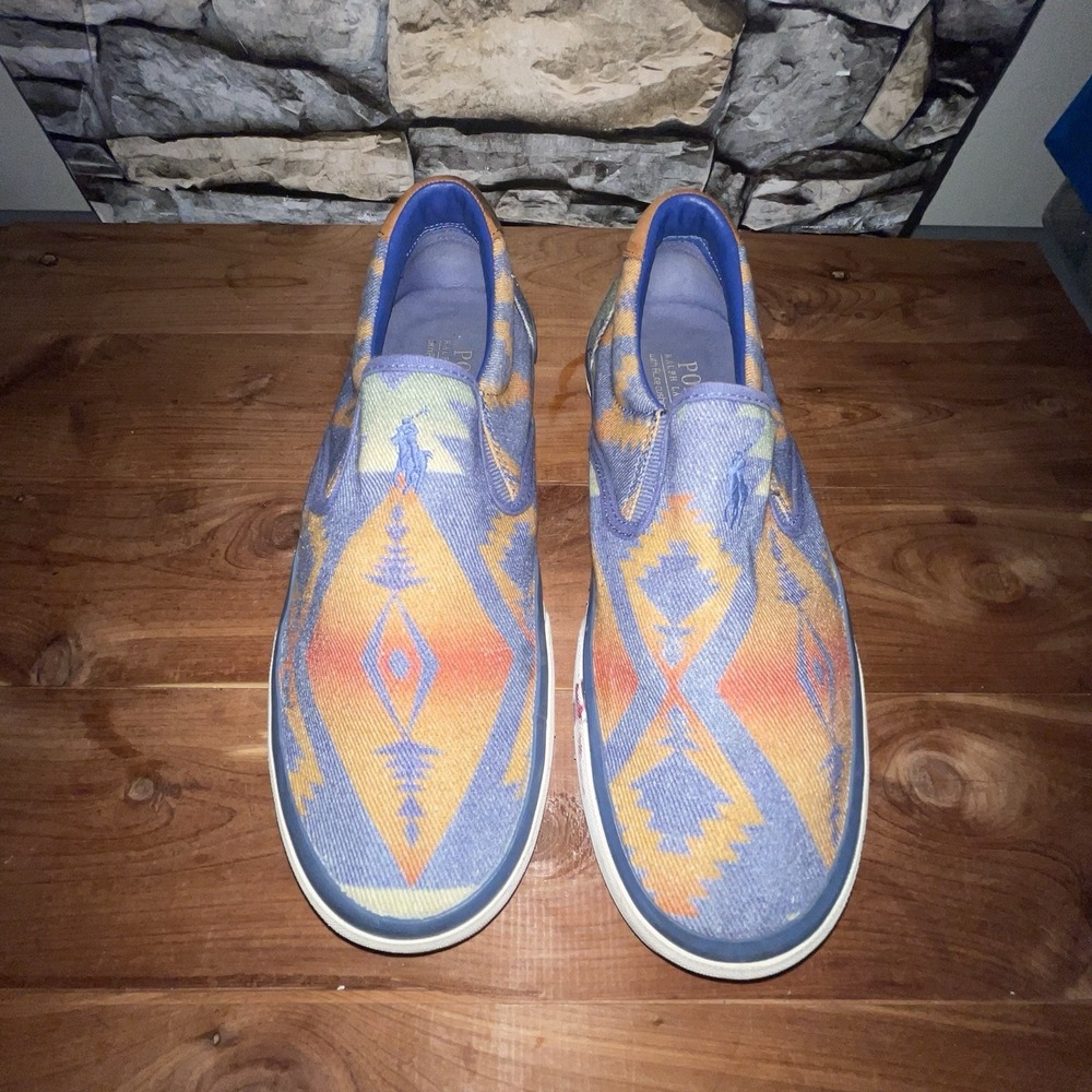 Polo Ralph Lauren Thompson Beacon Americana Southwestern Native 8.5D Aztec